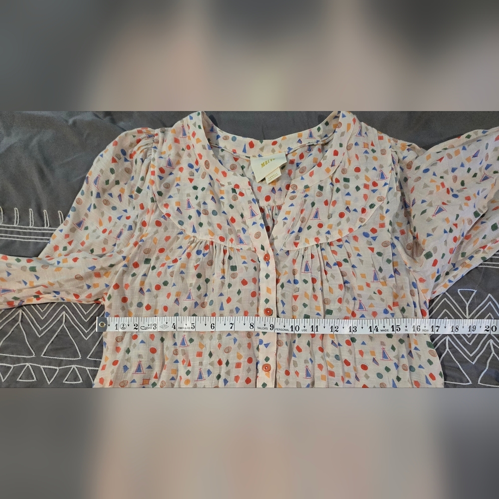 Maeve Paccia Button Down Tunic Size XS - Picture 6 of 11